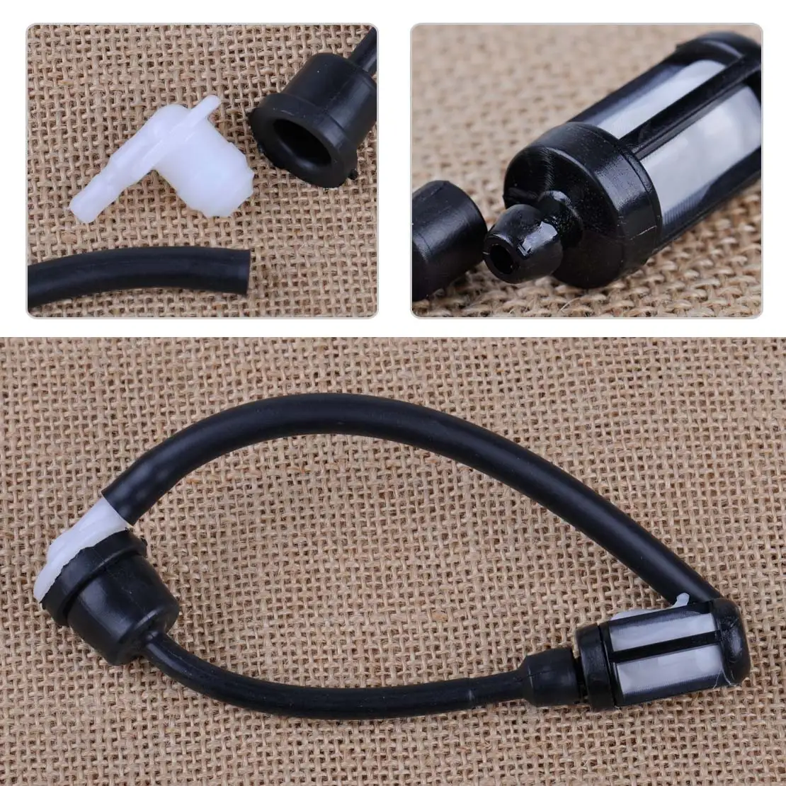 LETAOSK New Gas Fuel Line Hose Tube Pipe Filter Replacement Fit for Stihl 070 090 AV Chainsaw | Инструменты