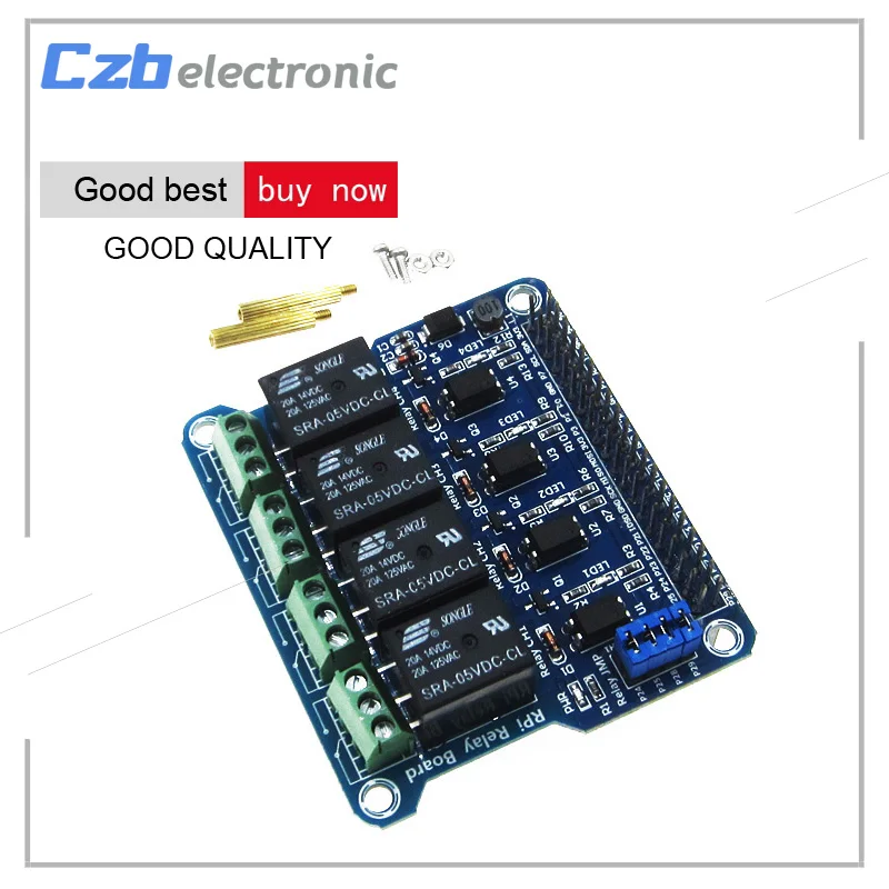 

4 Channel raspberry pi Relay Expansion Board for Raspberry Pi 3 2 A+ B+ 2B 3B