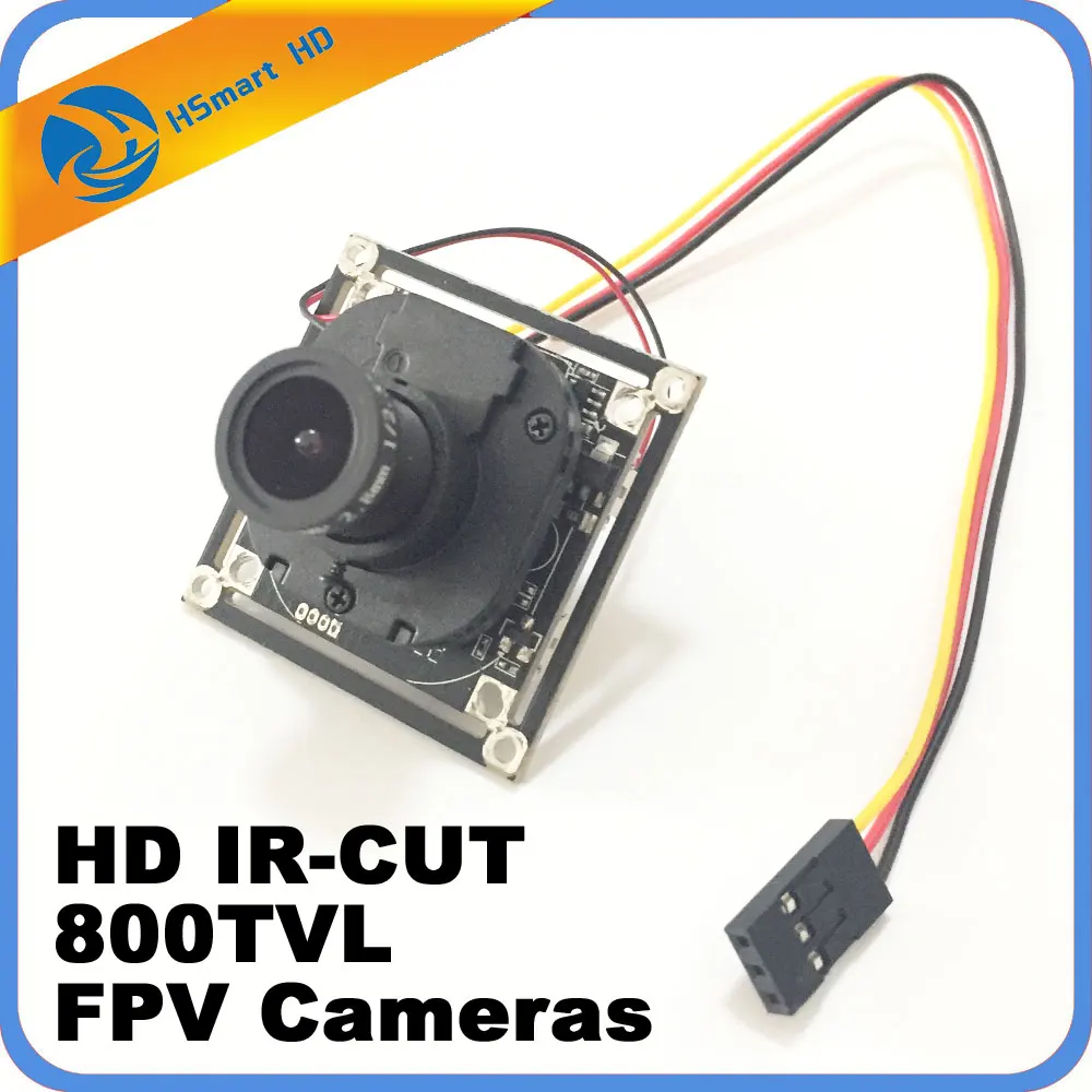 

mini camera 800TVL 1/3 inch COMS 150 Degree 1.7mm Lens Mini FPV Camera HD IR-CUT CCD PCB For FPV Camera Drone 2.8-12mm 2.1mm len