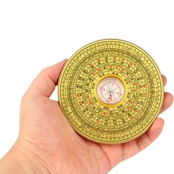 

SHUN select size Feng Shui Integrated disc Compass instrument compass Professional Compass Can carry with you