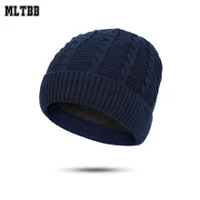 MLTBB брендовая модная женская зимняя шапка, Повседневные вязаные шапки для мужчин и женщин Skullies Beanie, теплые шапки и кепки, вязаная шапка s Beanie