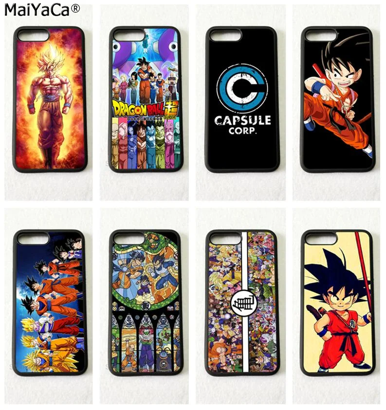 Dragon ball Z DBZ capsule corp soft edge mobile phone cases for iPhone 5s se 6 6s plus 7 7plus 8