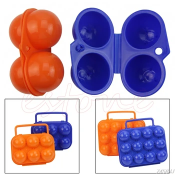 

Hot Portable Carry 2/6/12 Eggs Container Holder Storage Box Case Folding Plastic G03 Drop ship