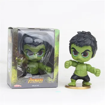 

3" The Avengers Infinity War COS Superhero Hulk Hulkbuster PVC Action Figure Collectible Model Toy BOX 8CM B186