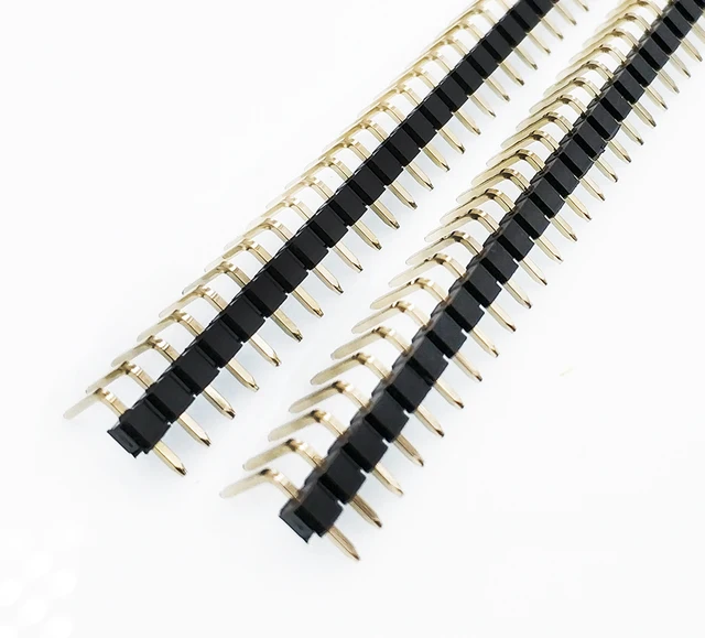 3 PCS 40Pin 2.54mm Single Row Straight Female Pin Header Strip PBC Ar, 1,37 3 PCS 40Pin 2.54mm Single Row Straight Female Pin Header Strip PBC Ar, 1,37