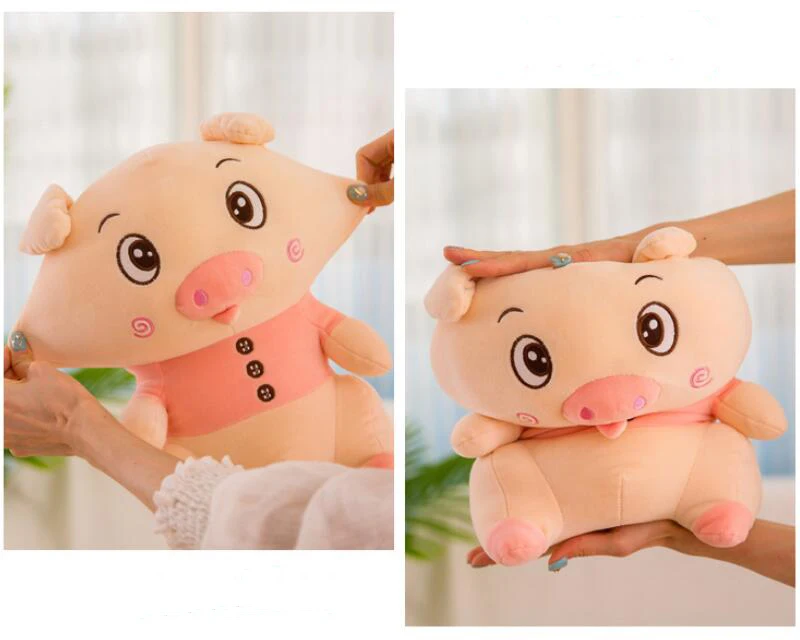 Стиль Милая свинья плюшевые игрушки мягкие животные свиньи Мягкие плюшевые игрушки куклы дети девочки день рождения и Рождественский подарок