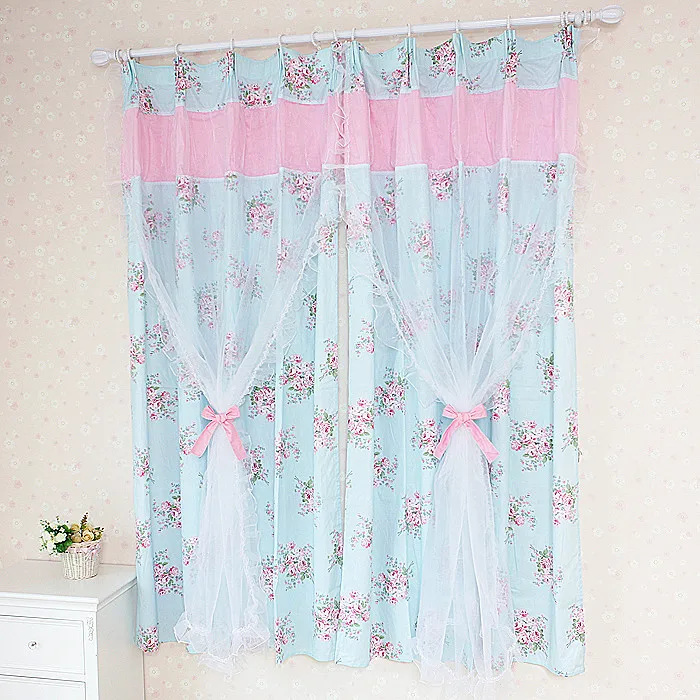 Free Shipping Curtains For Living Room With Valance Set Windows Kids