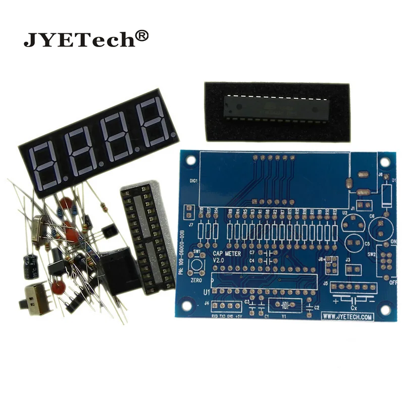 JYETech цифровой измеритель емкости DIY kit