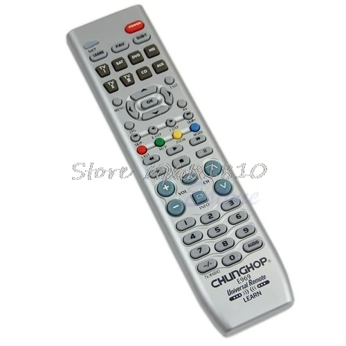 8 в 1 умный пульт дистанционного управления для TV SAT DVD CD AUX VCR распродажа и Прямая