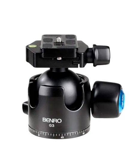 US $224.50 Benro G2 G3 Low Profile Testa A Sfera Con PU60 PU70 Wechselplatte Fotografie Digitali