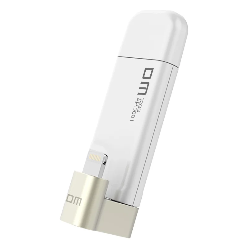 Бесплатная доставка DM APD001 для iPhone USB 32GB MFI usb флеш-накопители iphone ipad Внешняя память