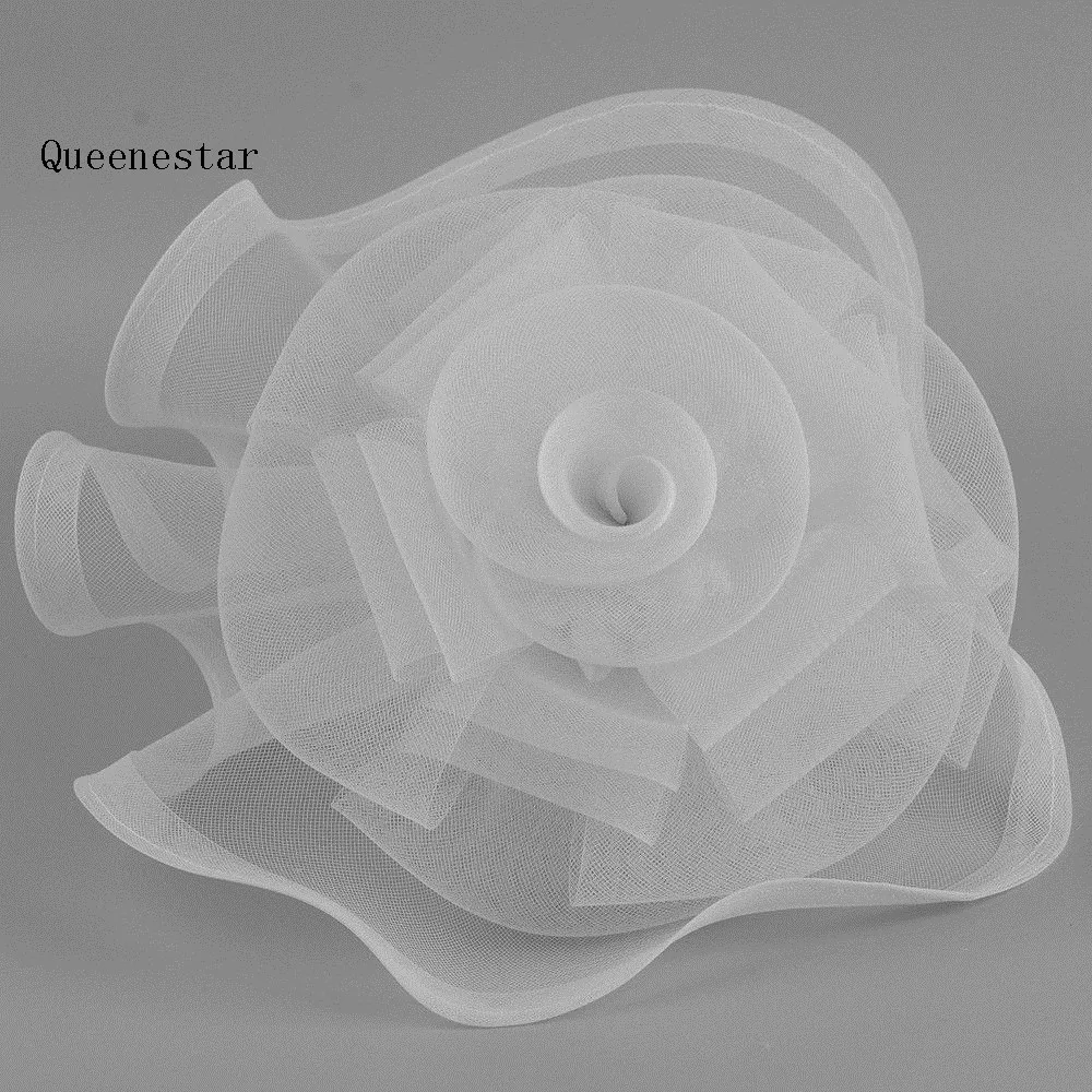 Super Large Multi-layers Fascinator Headband Ladies Mesh Feather Hair Band Accessories Wedding Party Bride Gauze Headdpiece New