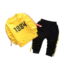 Children Clothing 2018 Spring Autumn Cotton Boys Sets T-shirts Pants 2pcs Casual Kids Suit 1 2 3 4 Year Boys Clothes Children Clothing 2018 Spring Autumn Cotton Boys Sets T-shirts Pants 2pcs Casual Kids Suit 1 2 3 4 Year Boys Clothes