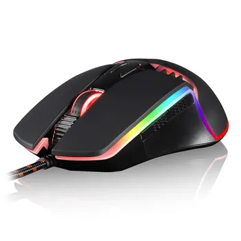 

Gaming Mouse 5000DPI 7 Buttons Breathing LED Optical Wired Gaming Mouse Proxy Purchase Flexible Mice A7