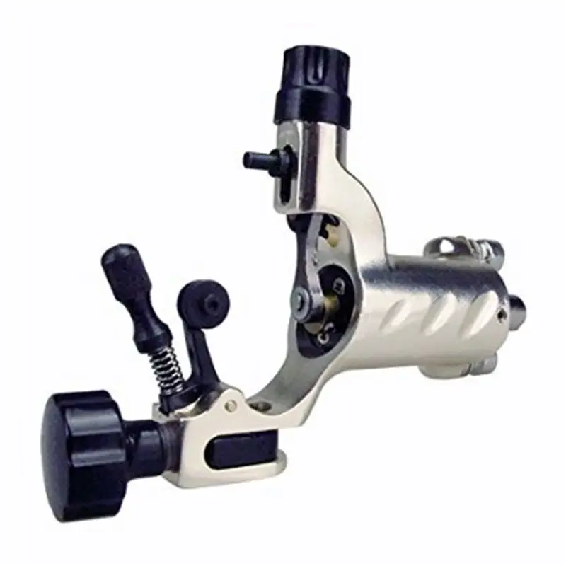 

Crazy Top Selling Motor Dragonfly Butterfly Rotary Tattoo Machine Gun For Liner Shader Silver Tattoo Machine Free Shipping