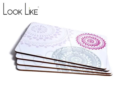 Cork Placemat Set Of 4 Heat Resistant Non Slip Water Proof