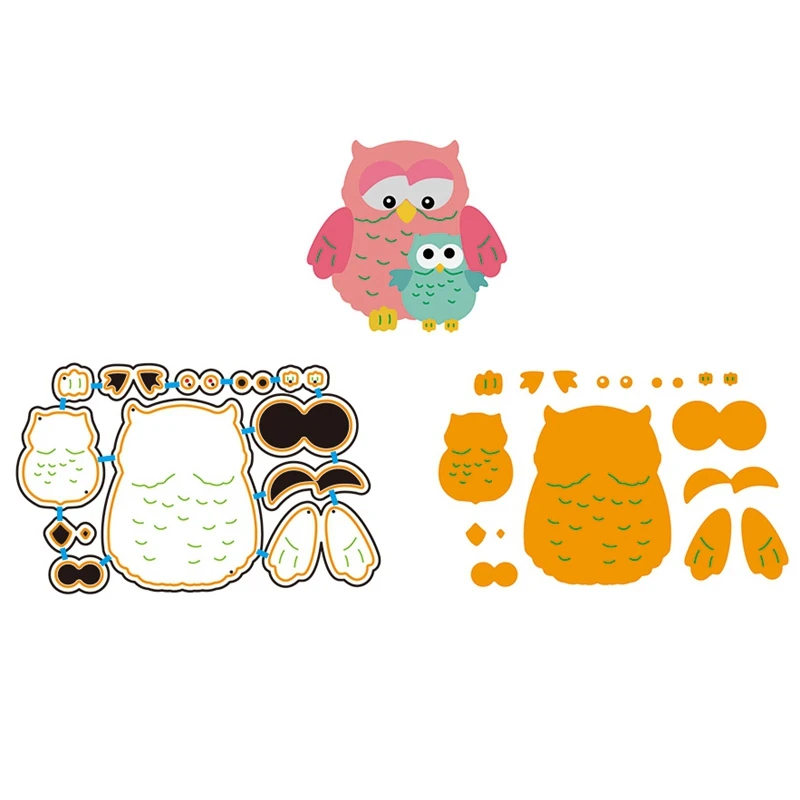 

New 2018 Halloween Metal Cutting Dies Scrapbooking Dies Animal Cutting Dies Cut For DIY Greeting Card Decorations