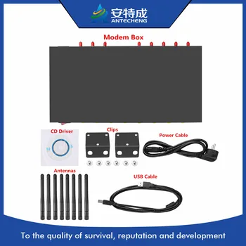 

2018 New Coming Wholesale 1U GSM modem Wavecom Q2403 8 port gsm modem pool