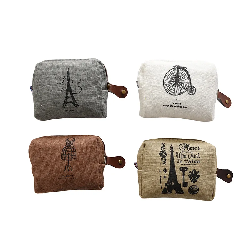 

2019 Eiffel tower Coin Purse Keychain For Zipper Small Wallet Whale Cactus Keychain Handbag Purse original keychains