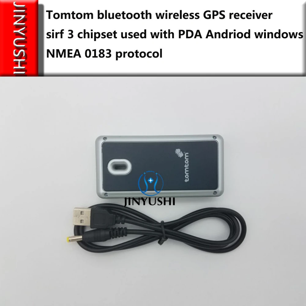 Jinyushi用tomtom Bluetoothワイヤレスgpsレシーバーsirf社3チップセットで使用pdaのandriod Windows Nmea 01プロトコル在庫 Aliexpress