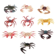 Моделирование животных Краб модель океан Пляжная Жизнь вечерние сумки наполнители детские игрушки подарок