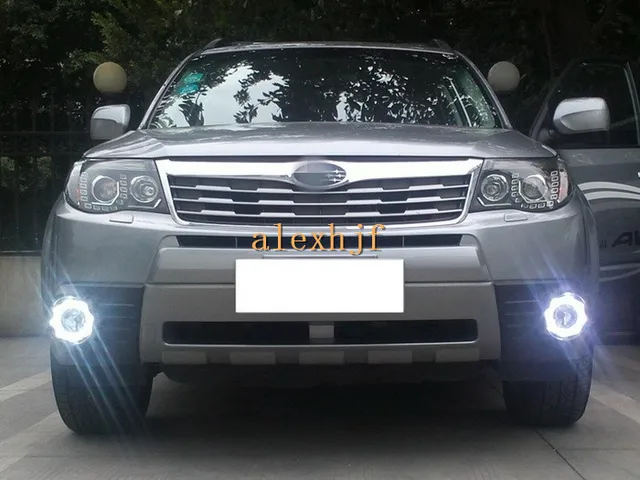 July King Led Daytime Running Lights Fog Lamp White Drl Blue July King Led Daytime Running Lights Fog Lamp White Drl Blue Case For Subaru Forester 2009 13 Free Shipping