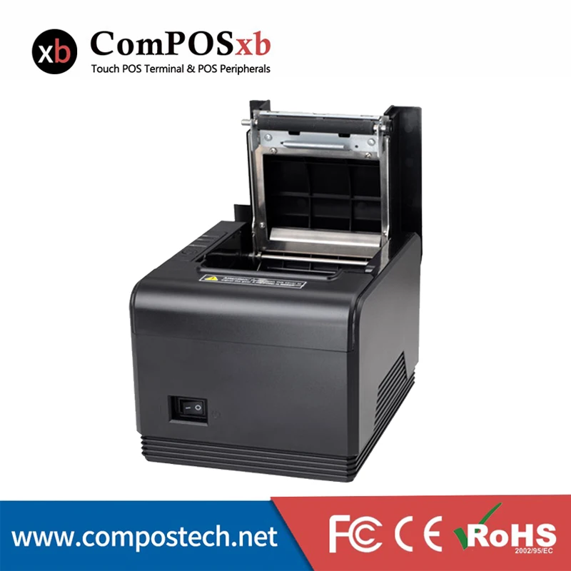 Impresora térmica de recibos de 80mm, máquina de impresión láser con rollo  de papel térmico, pos 80, Económica|Impresoras| - AliExpress