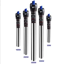 Répteis & anfíbios automáticos ajustáveis de aço inoxidável aquário aquário aquecedor de temperatura de água répteis & amp