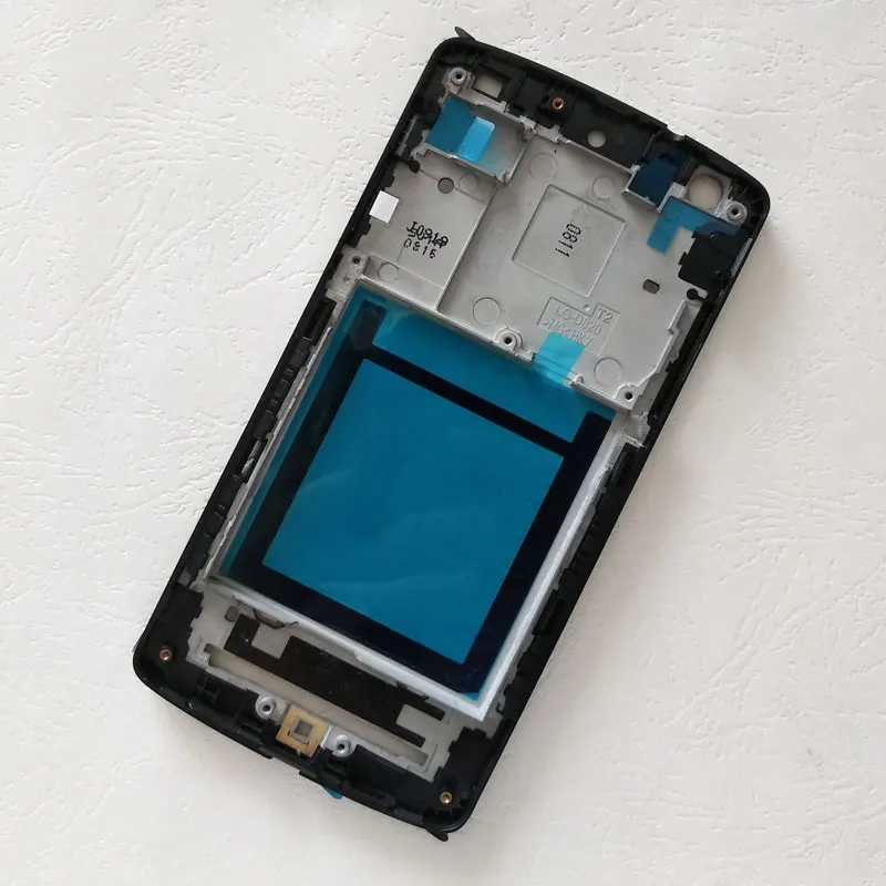 ZUCZUG новая пластиковая средняя рамка для LG Google Nexus 5 D820 D821 Корпус Шасси задняя пластина Держатель - Цвет: black