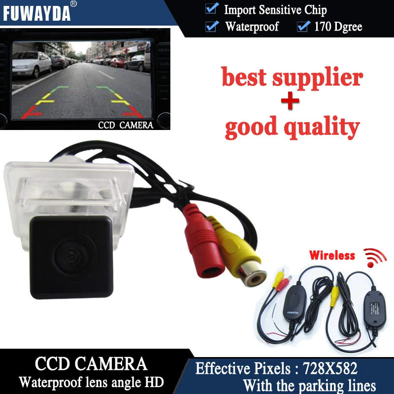 FUWAYDA WIRELESS CAR REAR VIEW REVERSE Mirror CAMERA for Mercedes Benz