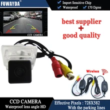 FUWAYDA WIRELESS CAR REAR VIEW REVERSE Mirror CAMERA for Mercedes Benz C E S CLASS CL