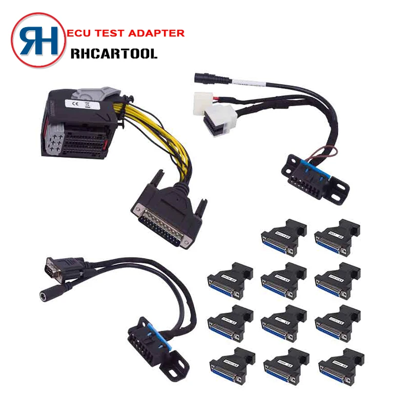 

DHL Free Shipping ECU Test Adaptor for Benz ECU adaptor Tool Work with MB KEY OBD2/VVDI Tool /NEC57/KTAG/Kess ECU Cable for Benz