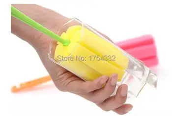 

Simple and durable cup brush Bottle sponge clean cup kitchen cleaning brush