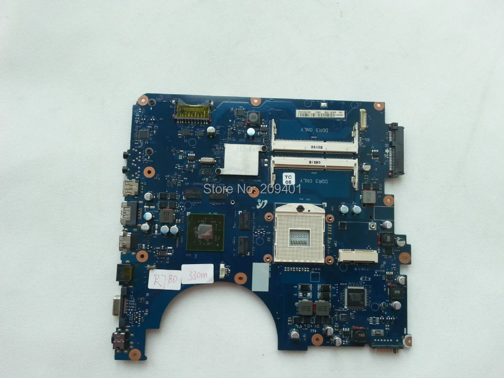 Excellent quality Laptop font b Motherboard b font For Samsung R780 Mainboard BA92 06142B Tested ok