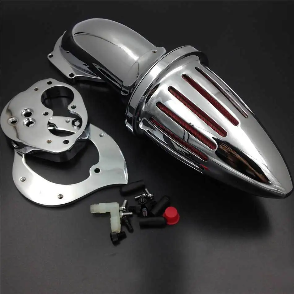Для 00 12 Kawasaki Vulcan 1500 1600 VN1500 VN1600 шип конус очиститель воздуха впускной фильтр