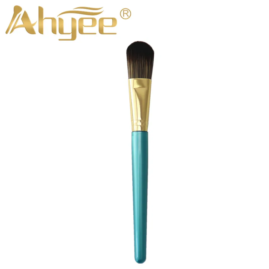 Babyliyan Foundation Brush Professional Makeup Artist Plastic Handle Classic Straight Hair