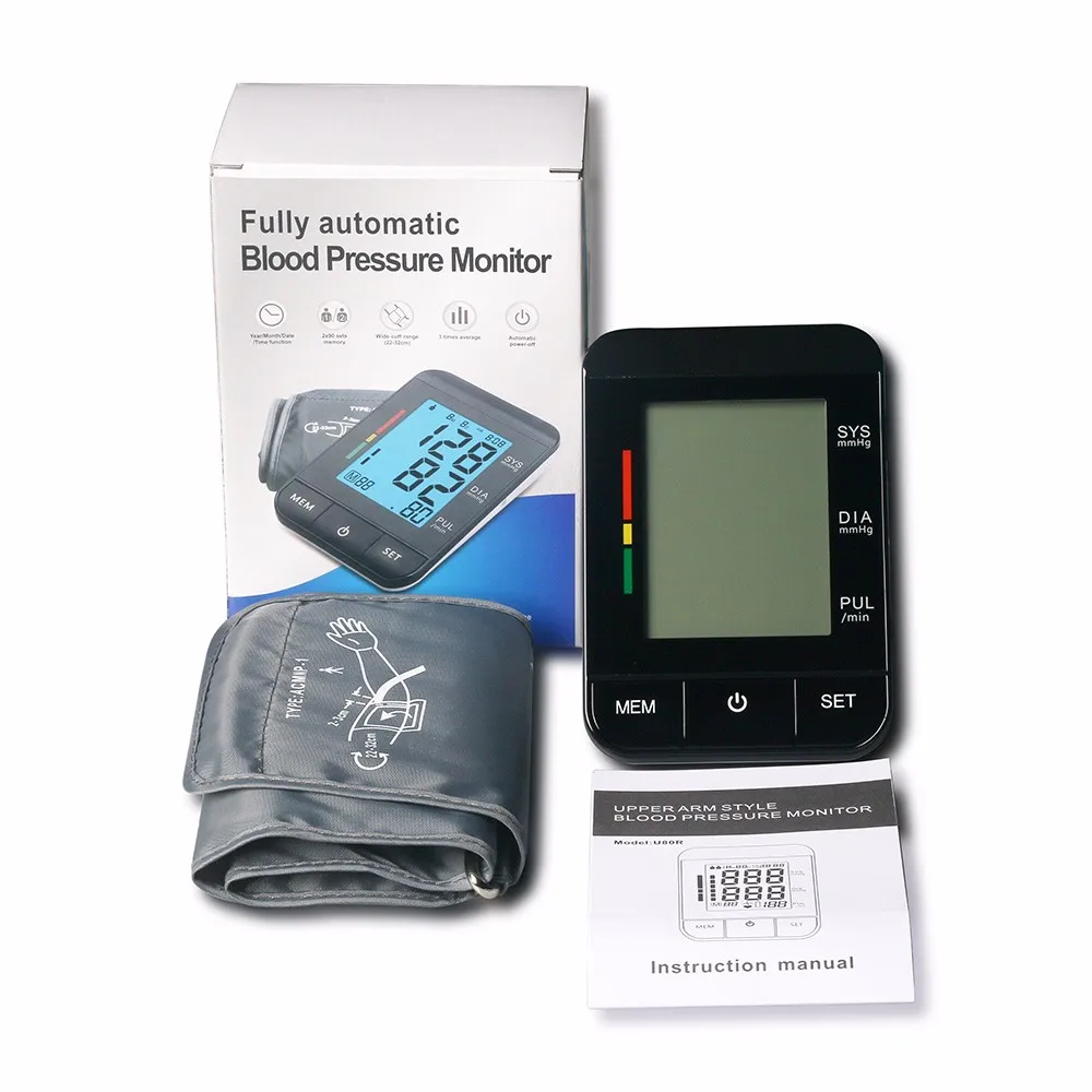 Health Care Automatic Wrist Blood Pressure Monitor Digital LCD Wrist Cuff Blood Pressure Meter Esfingomanometro Tonometer (3)