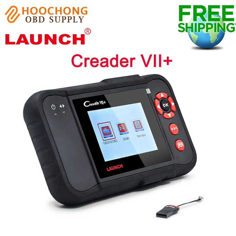 Цена за Старт Creader VII + Creader 7 Plus работает на всех OBD2 автомобили БД сканер Бесплатная доставка Цена за Старт Creader VII + Creader 7 Plus работает на всех OBD2 автомобили БД сканер Бесплатная доставка