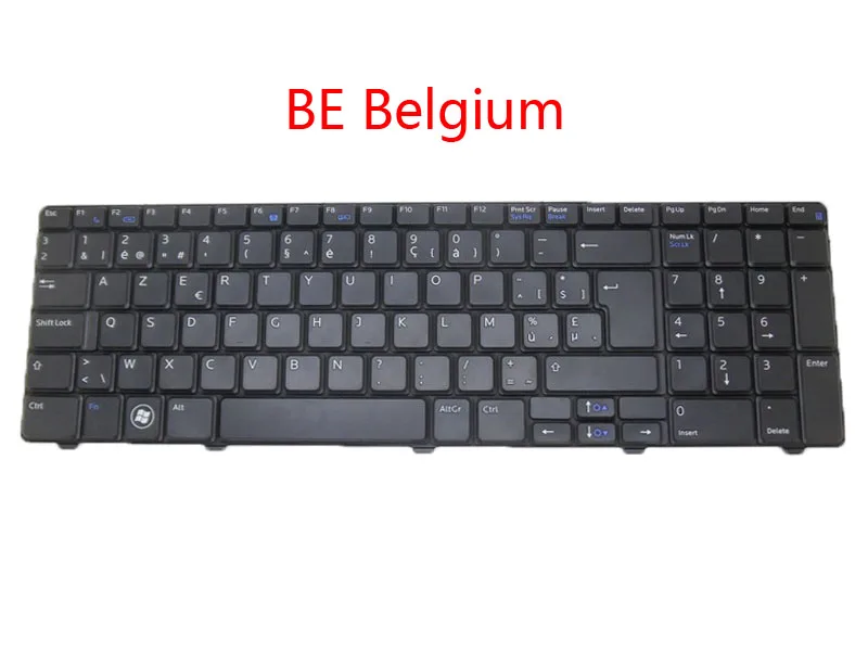 Ноутбук RU PO US BE клавиатура для DELL Vostro 3700 V3700 Русский Португальский английский