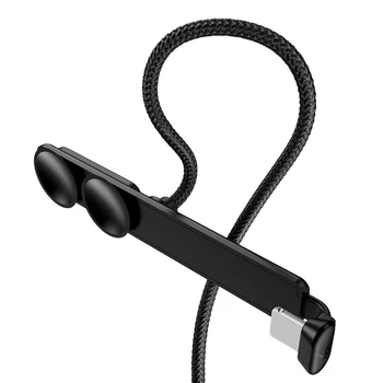 

1.5M 180 Degree Angle Charging Cable Double Suction Cup Convenient Gaming Type-C Data Cord For PUBG For XIAOMI SAMSUNG