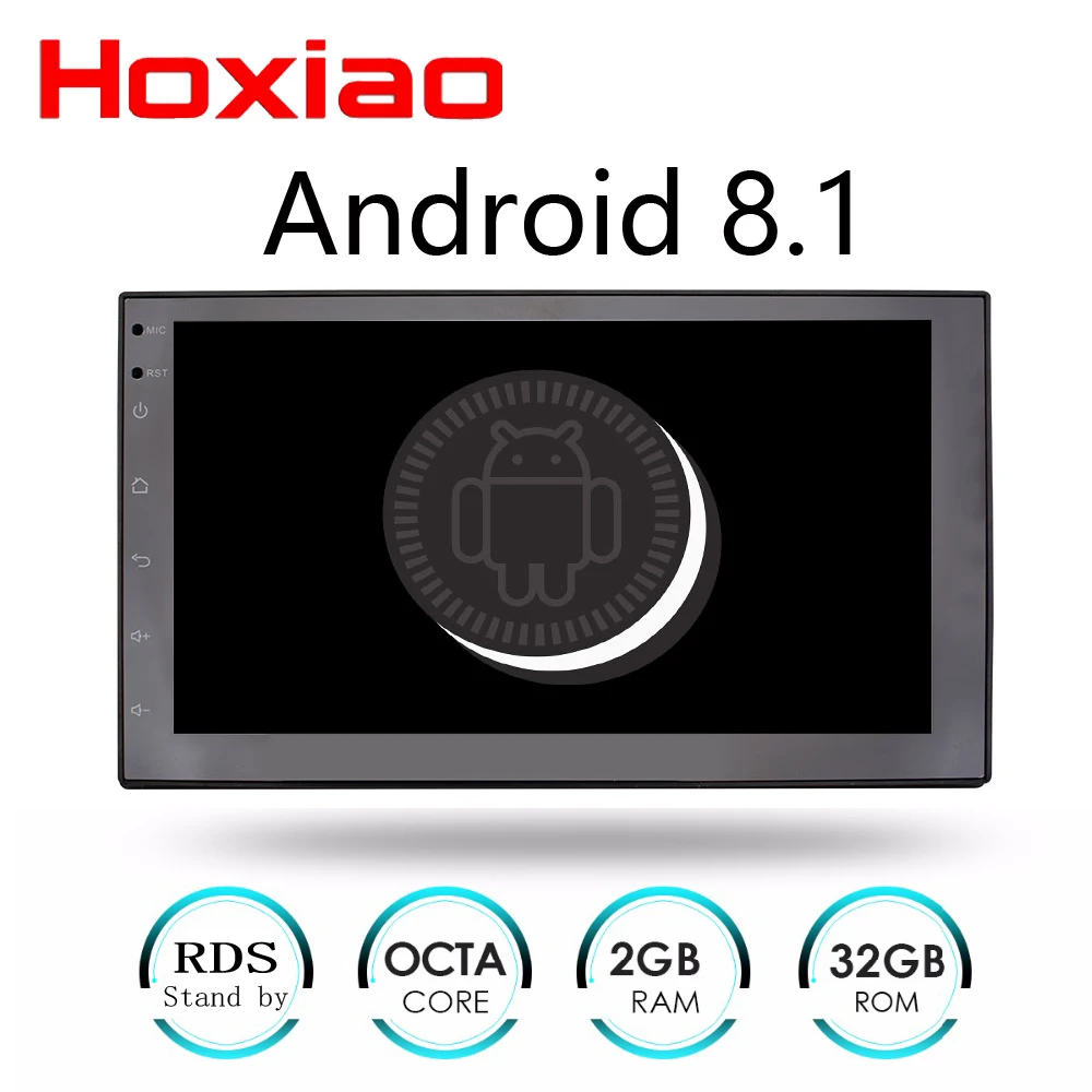 

2 Din Android 8.1 RDS Car Radio Eight core Stereo 7inch 2G+32G Universal Car Player GPS Navigation Wifi Bluetooth Audio Player