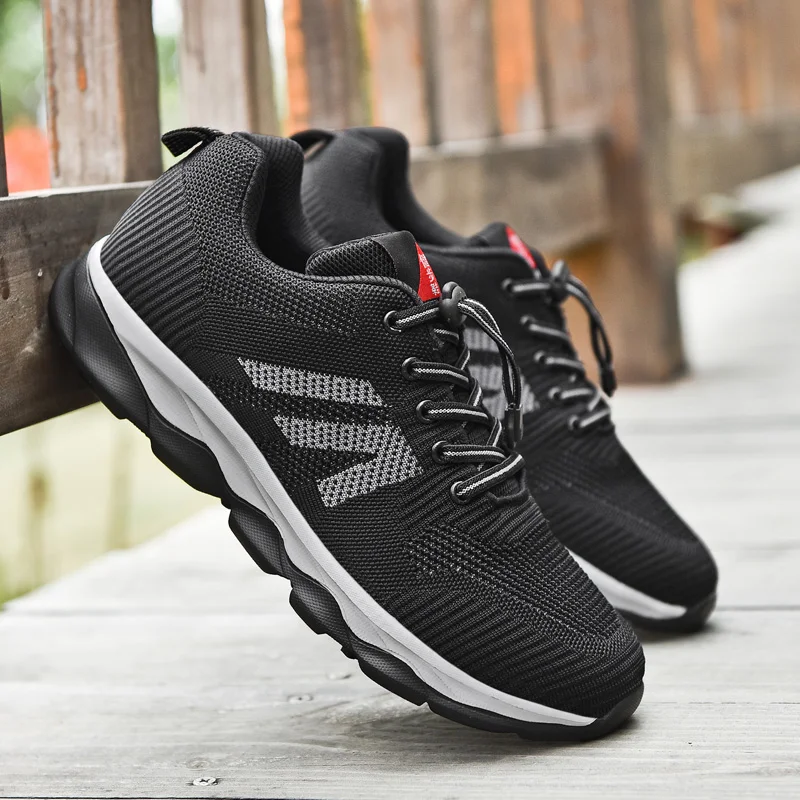 

Big size Men Running Shoes outdoor Lightweight Sneakers Breathable air Mesh Sports old men Shoes Footwear running father Shoes 5