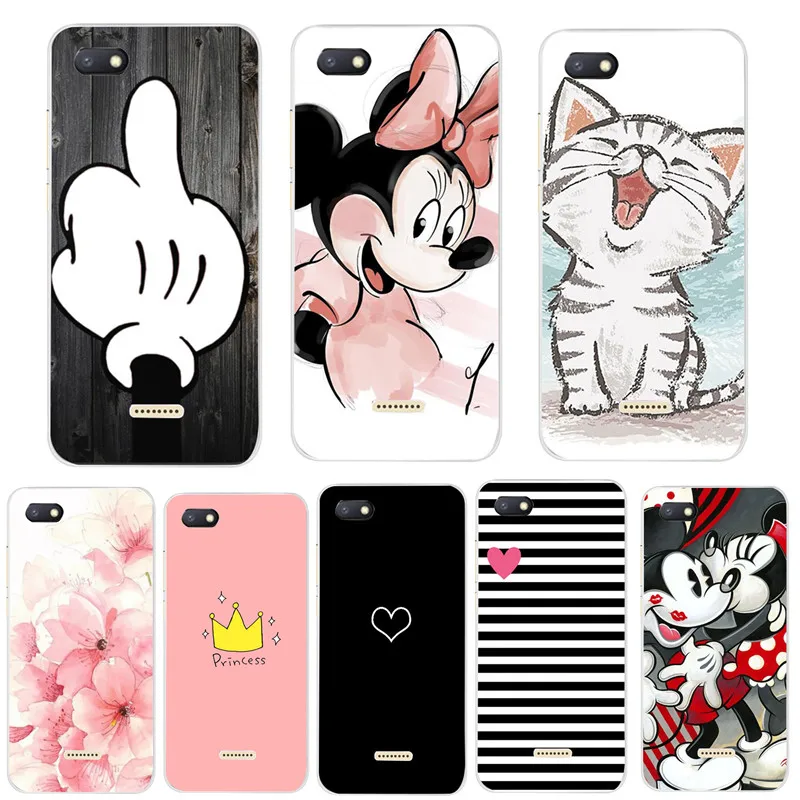

For Xiaomi Redmi 6A Case Cover Soft Silicone Phone Back Cover Case For Xiaomi Redmi 6 A 5 Plus Note 5 Pro 5A 4A 4X Bag Case