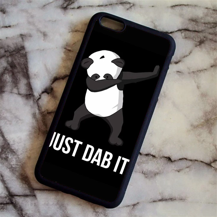 Оранжевый Чехол для телефона KETAOTAO Fantastic DABing panda s для iPhone 4S SE 5 6 5C 5S 6S 7 8 SE 5Plus XR XS Max чехол из мягкого ТПУ резины и силикона - Цвет: Оранжевый
