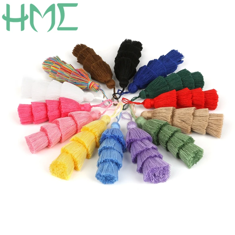 Buy 8cm(Tassel)+2cm(Rope) 4 Layers Tassel Fringe For