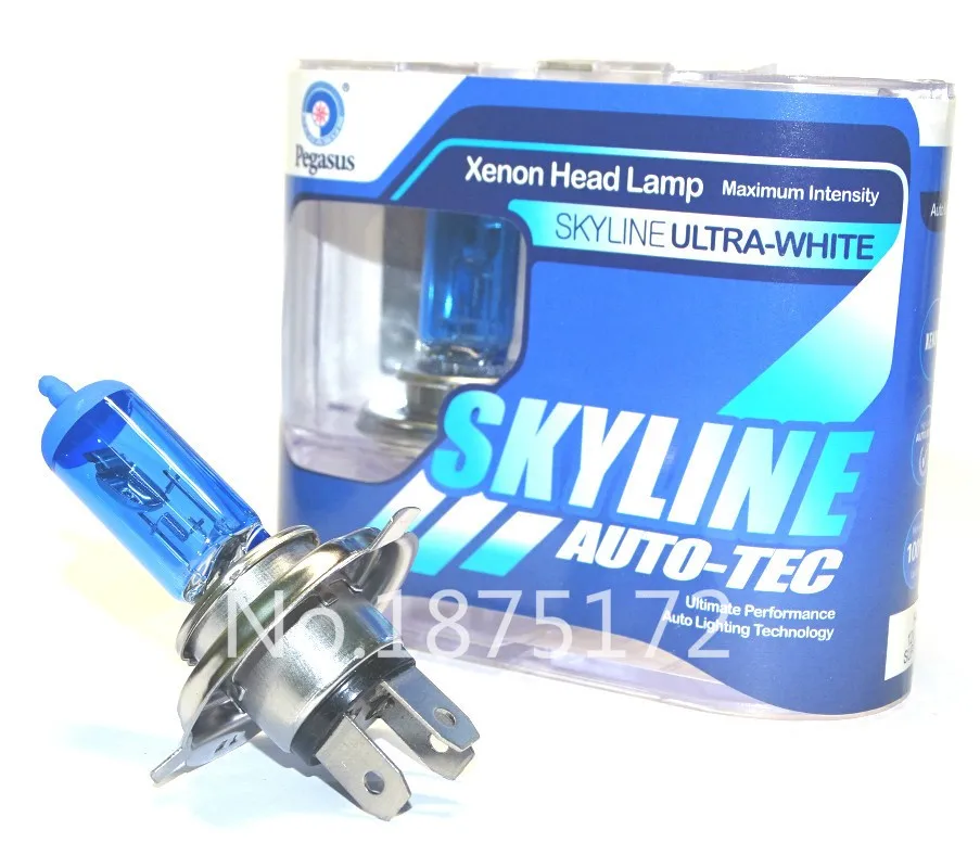 Lâmpada do Farol Fonte de Luz de Automóveis 12 v 5000 k Super White Car Fog Lamp Bulb Branco Auto Cabeça Lâmpadas 10x Hb2 h4 55 w 4 Farol Fog Lamp Bulb Super Branco Auto