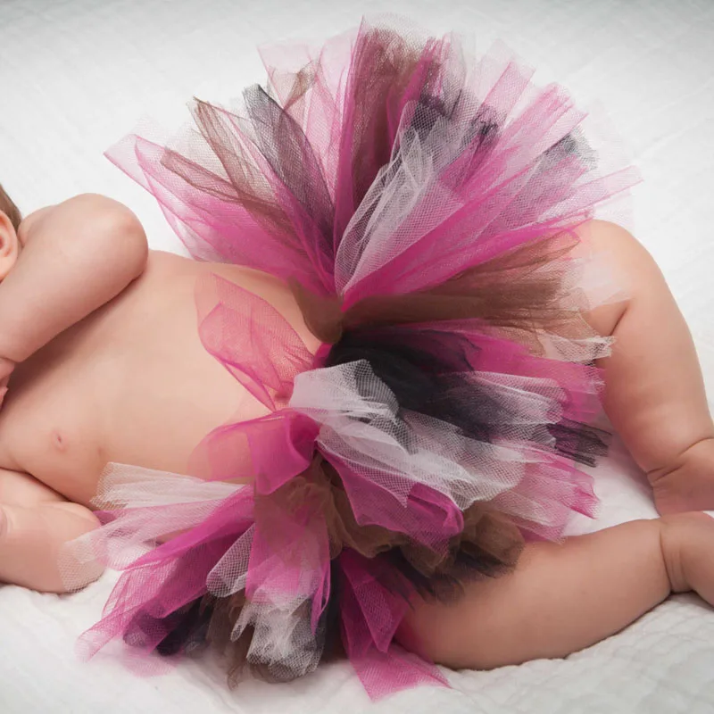 Baby Girl Fluffy Tutu Skirt Newborn Infant TUTUS Multicolor Pettiskirt