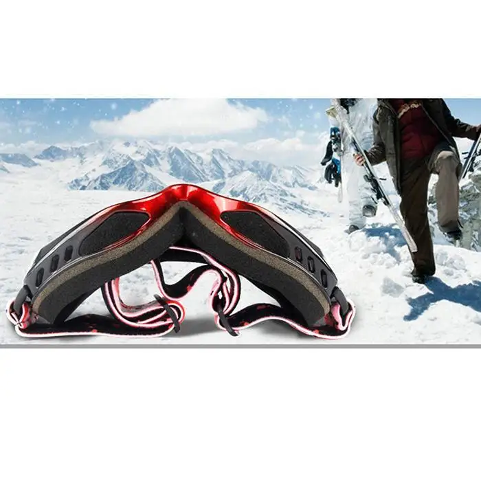 Двухслойная губка для комфортного сноуборда унисекс мягкая одежда лобовое стекло лыжные очки делает Пу очки it Mountain