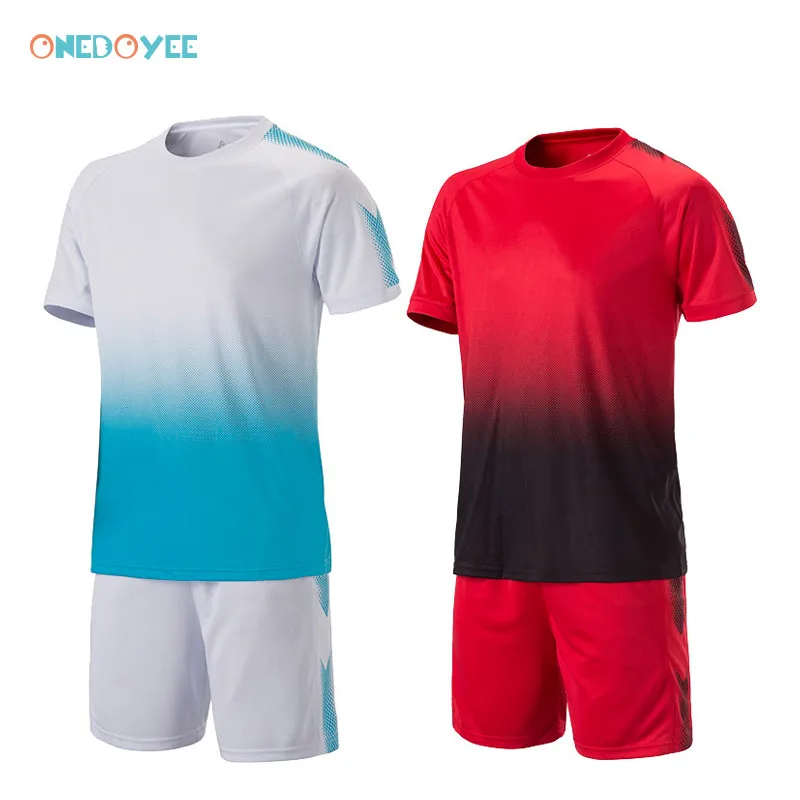 Onedoyee الرجال قمصان كرة قدم مجموعة Survetement لكرة القدم الفانيلة Futbol بدلة رياضية الزي بدلة التدريب مايوه دي القدم