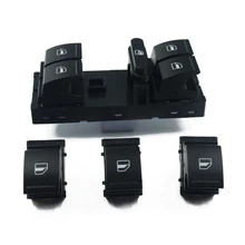 Стеклоподъемник, 4 шт., выключатель питания для VW JETTA MK5 GOLF & Plus GTI MK5 MK6 RABBIT PASSAT B6 TIGUAN CC,1K4959857,7L6959855B